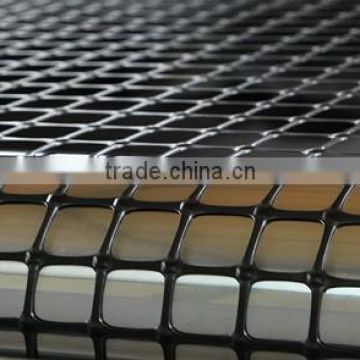 Biaxial plastic geogrid for highway, plastic grid for highway