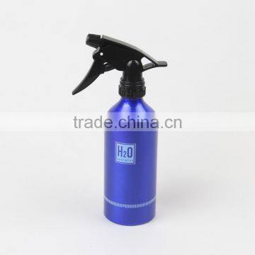 wholesale hot sell high quality blue watering long-range mist trigger sprayer aluminum can with sprayer