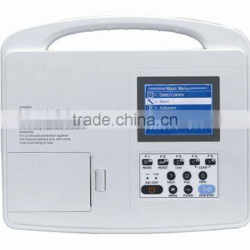 medical with CE Certified digital Single Channel Electrocardiograph