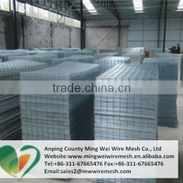 Welded wire mesh panel high zinc coating