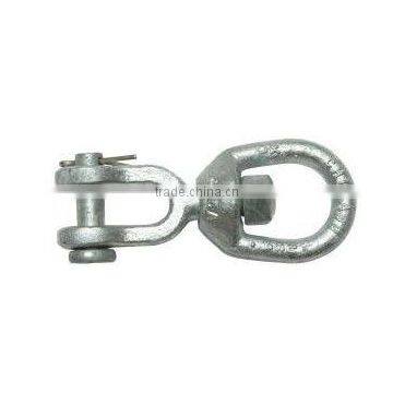 High quality forged carbon steel jaw end swivels