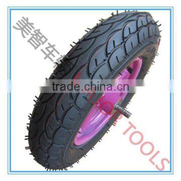 13X3 pneumatic rubber children bike spoke wheel