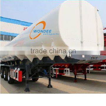 3 Axles Stainless Steel Fuel Semi Trailer Tanker for Sale photo-3