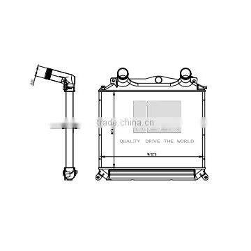 MAN -TGA INTERCOOLER #OEM NO. 81061300156/81061300166/81061300170/81061300174