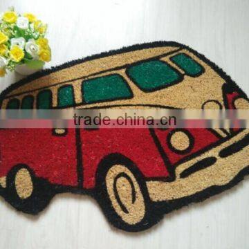 Coconut Fiber Shape Bus Vans Door Mats