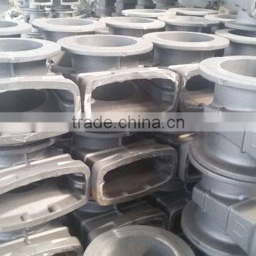 QT450 Cast Iron Valve Body / Valve Body Cast Iron Casting / DN100 Iron Cast Valve Body photo-2