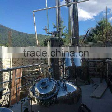 Large scale essential oil steam distillation equipment