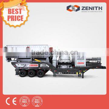 ISO CE approved timely after-sales service good quality mobile cone crusher station