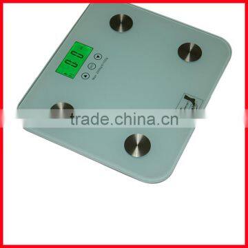 200kg Digital Body Fat Water Bone Calories BMI Analyser Glass Bathroom Scales photo-5