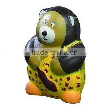 PU foam antistress bear for promotional gifts