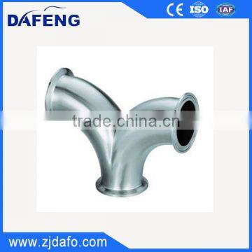 High Quality Sanitary Stainless Steel Pipe Fitting Clamped Tee photo-3