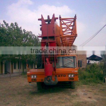 high efficiency 120t Japan KATO hydraulic lorry truck crane