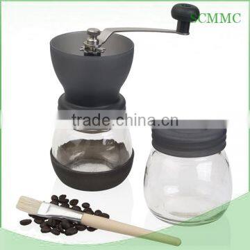 Manual Ceramic Burr Coffee Grinder