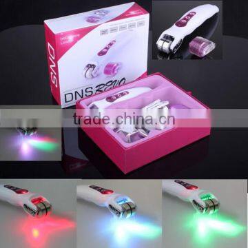 Hot sale BIO Electric DermaRoller 540 LED micro needles derma roller Photon roller
