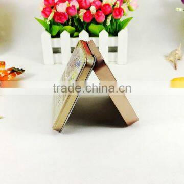 Factory Sale Rectangular Hinged Cigar Tin Metal Box photo-6