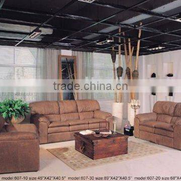 High Quality Modern Style Genuine Leather Sofa Set. American Style Leather Sofa Set. Chesterfield Sofa in Genuine Leather B48135