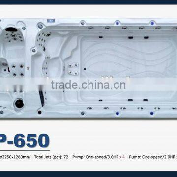 Fiberglass Swimming Pool Make of Acrylic Spa Swimming Pool With Massage Jets photo-5