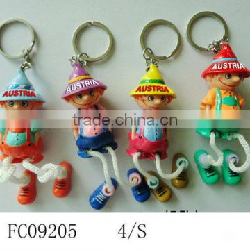 Resin custom key chain personalized