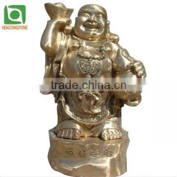 Cast Brass God Of Wealth Statue