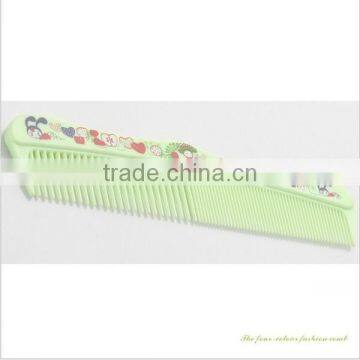 Wholesale Plastic Factory Direct Sell Fashion Baby Hair Comb With Half Narrow Half Wide 21*3.1cm photo-3