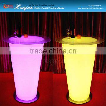 Multi Funtionnal LED flashing chair and desk for bar and club