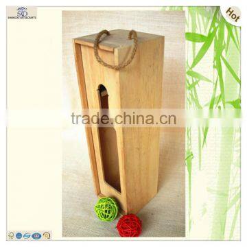 Details Carved Cutting Board Fixing Wooden Wine Box photo-3