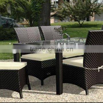 2017 Trade Assurance hot sale outdoor modern restaurant used dining table set designs