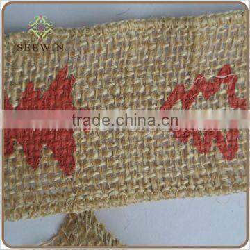 Environmental Jute Roll/natural Jute Ribbon/Hot Sale of Jute With Pattern photo-6