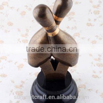 Wholesale Resin Bowling Trophy Bowling Award photo-2