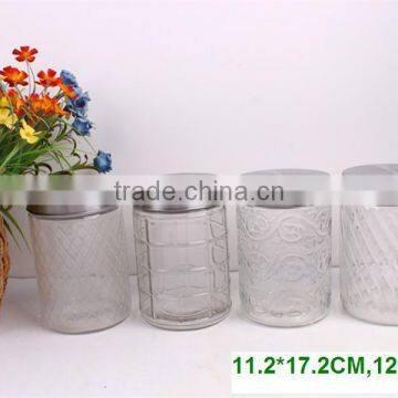 Wholesale Glass Jar With Stainess Steel Cover photo-4