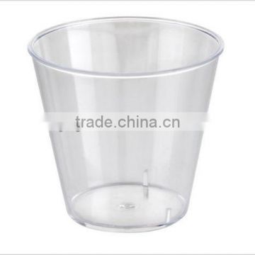 Clear Plastic shot glass 1oz