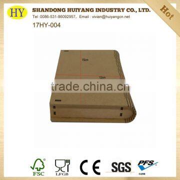 Unfinished Handmade Factory Book Shaped Wooden Packaging Box photo-3