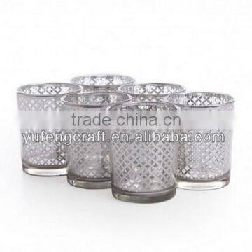 Luxery votive glass candle holder