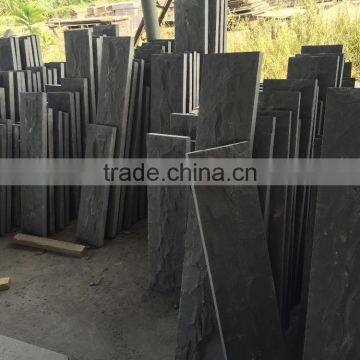 Mushroom Finished Tile Dark Grey Basalt Tiles Antique Black Basalt Wall Tiles photo-3