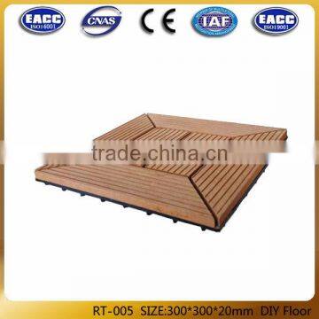Waterproof Wpc DIY Floor Tiles, Non-slip Interlocking Floor Tiles, Wpc Interlocking Plastic Base Deck photo-6