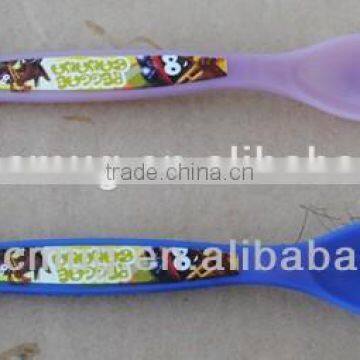 Colorful Ice Cream Plastic Spoon With Color Changing photo-3