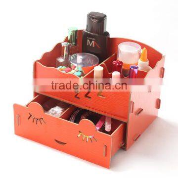 Hot Selling European Style Jewelry Storage Box DIY Wooden Box Creative Desktop Storage Box photo-3