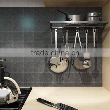 2017 Wholesale Hot Selling Hanging Pot Rack, Metal Wall Mounted Pot Lid Rack photo-2