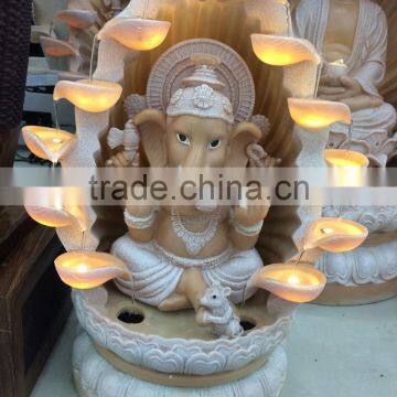 Manufacturer Wholesale Lighted Indoor Resin Artware Decorations Water Fountain