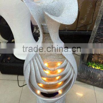 Resin Water Fountain With Led Light photo-2