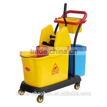 Alibaba hot selling heavy duty plastic buckets with wheels