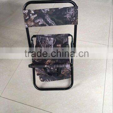 Foldable fishing stool with cooler bag/ folding stool with ice bag