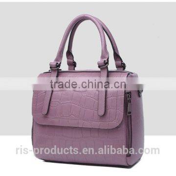 2016 Ladies Fashion Handbag Crocodile Tote Bag pu Leather Bags photo-3