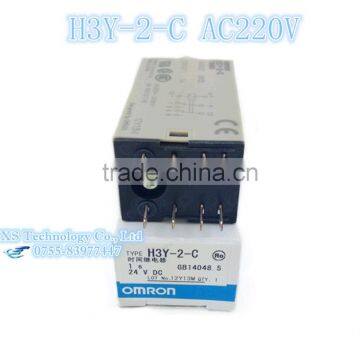 Small Time Relay H3Y-2-C 24VDC 220VAC Delay 8feet 1S 3S 5S 3M 5M 10M... photo-3