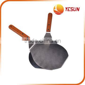 2016 High Quality Tools Wood Handle Stainless Steel Pizza Cutter photo-2