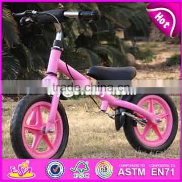 2017 New Design Metal Girls Pink Balance Bicycle for Kids W16C168 photo-2