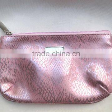 Pink Pattern Cosmetic Makeup Bag Case Phone Key Coin Pouch Wallet Purse photo-4