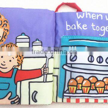 Hot Intelligence Development Baby Kids Educational Cloth Books Soft Series Colorful Fabric Kid Learning Book photo-5