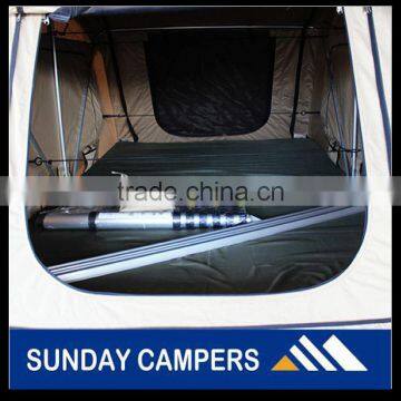 Outdoor Product Fitness Equipment Canvas Cotton Car Roof Tent for Sale photo-4