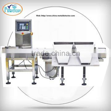 conveyor belt weight check weigher.automatic check weigher machine. check weigher with pusher rejector